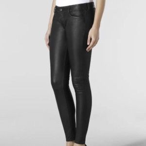 All Saints Leather Mauritius Pants
